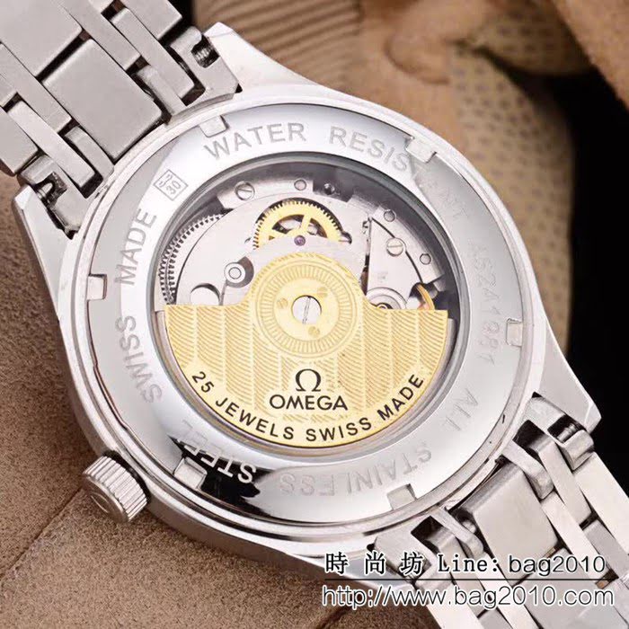 歐米茄OMEGA 經典大三針 全自動機械精品男士腕表 WSS1431